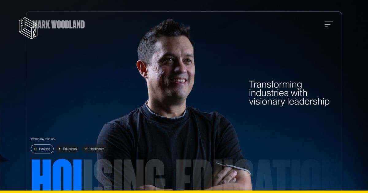 GSAP Developer for Studios: The Mark Woodland Build